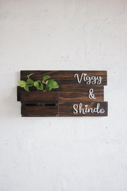 Planter Box Sign