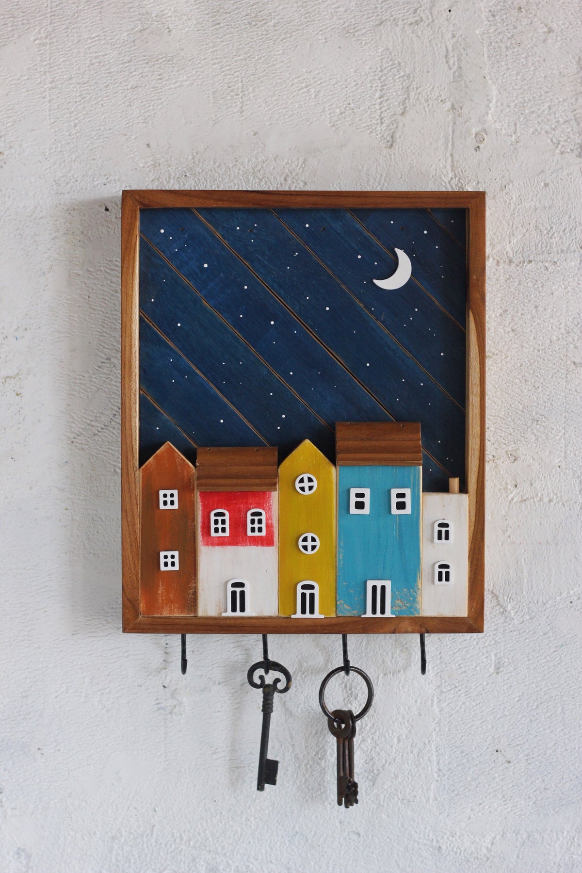 Moody Moon- Key Hanger