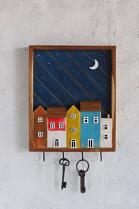 Moody Moon- Key Hanger