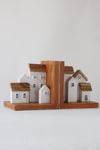 White Cottage Bookend