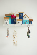 Blue Welcome- Key Hanger