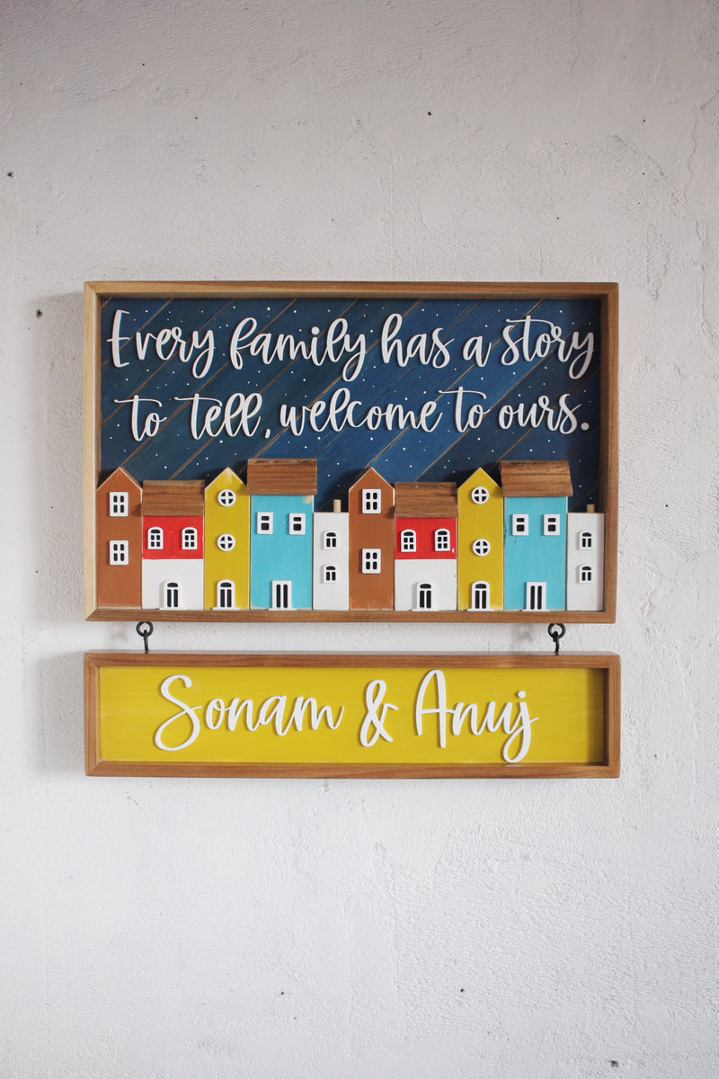 Night Sky Box + Hanging Sign