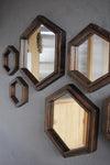 Hexagonal Mirror Frames