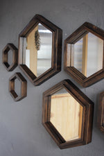 Hexagonal Mirror Frames